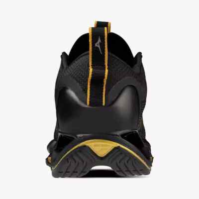 Mizuno Wave Prophecy 13 Black Gold Width 2E J1GC2451 32 Men's Size
