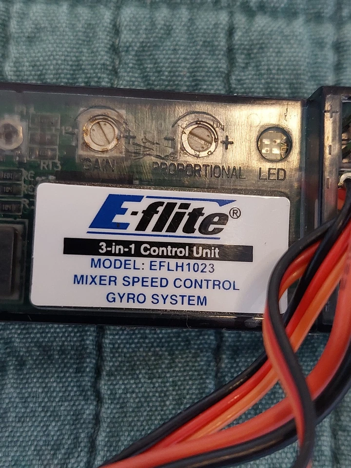 E-Flite 3 in 1 Control Unit Mixer ESC Gyro Bcx2 EFLH1023 - Image 2 of 2