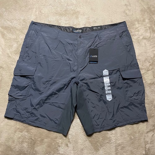 LA Police Gear LAPG Nomad Cargo Shorts Mens Size 44x11 Dark Gray NWT