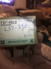 White Rodgers L37330 Resister Assembly for gas pilot valves