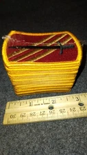 BUNDLE OF 20 - ARMY 113TH SUSTAINMENT SHOULDER COLOR PATCHES - NEW