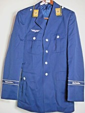 Air Force Officer Jacket Luftwaffe Wachbataillon WWII Look Navy Blue Supergrade