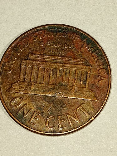 1962 d Lincoln penny error L Flat, Date Error On 6, Letter N In Word In - Picture 4 of 4
