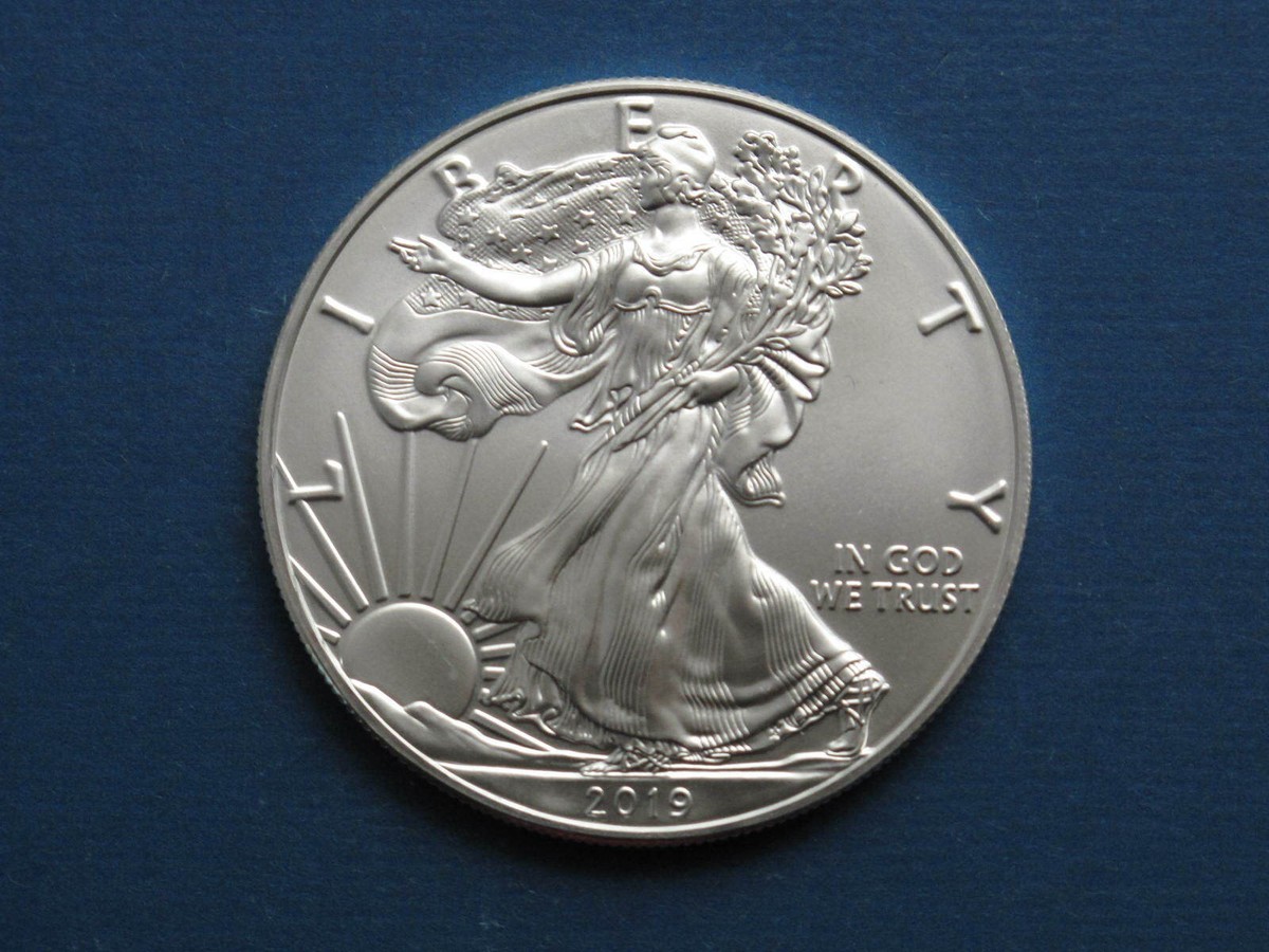 2019 American Silver Eagle US Mint Walking Liberty Coin 1oz .999