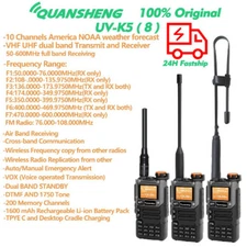 Receiver Walkie Talkie Am Fm Two Way Radio Commutator Station Ham Wireless Set