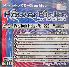 SC3398 POP ROCK SOUND CHOICE KARAOKE LOT WA