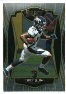 2020 Panini Select Jerry Jeudy Premier Base RC Card # 156