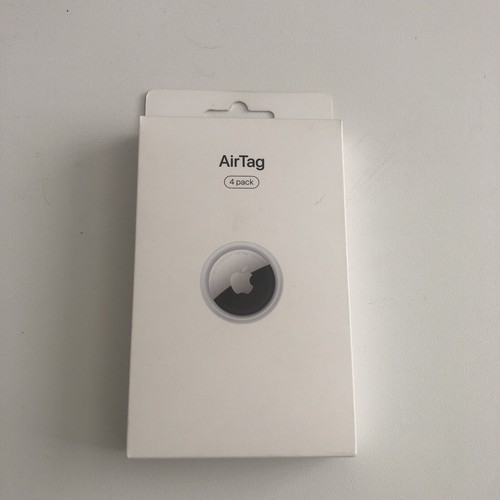 New Sealed Apple AirTags Bluetooth Tracker - 4 Pack - Silver Fast & Free postage - 第 1/2 張圖片