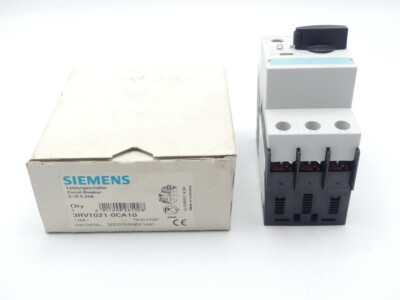 Siemens 3RV1021-0CA10 Leistungsschalter E-Stand 04 -ungebraucht-