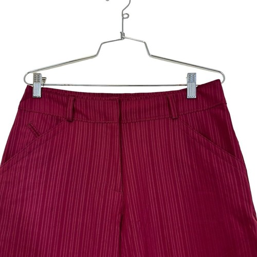Pantalones cortos de golf Nike para mujer en forma seca granate 6 - Imagen 2 de 11