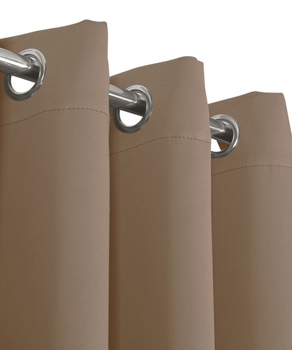 Pair Ava Blackout Window Curtains with Tie Backs Set Thermal Insulated Draperies - Picture 36 of 38