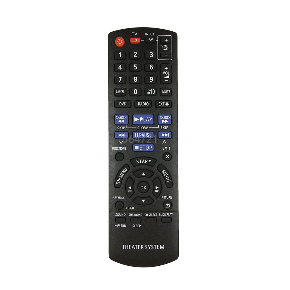 Remote Control Fit For Panasonic SC-XH10 SC-XH20 SA-XH20 Blu-ray