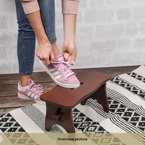 Creative Deco Holz Hocker | 39 x 18 x 21 cm | Tritthocker Holzbank | 5 Farben - Bild 28 von 35