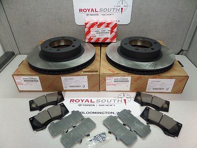 Toyota Tacoma 05-20 4x4/PreRunner Front Brake Pads & Rotors Set Genuine ...