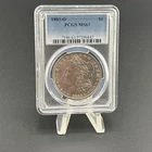 1883-O  $1 Morgan Silver Dollar PCGS MS63