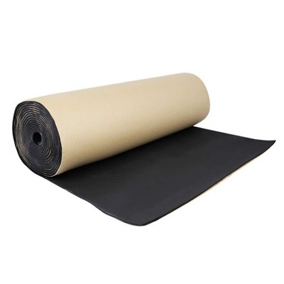uxcell 118mil 10.76sqft Car Auto Truck Floor Door Roof Sound 10.76sqft, Black 