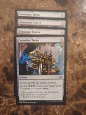 (4) Consulate Turret *PLAYSET* Aether Revolt Regular NM MTG