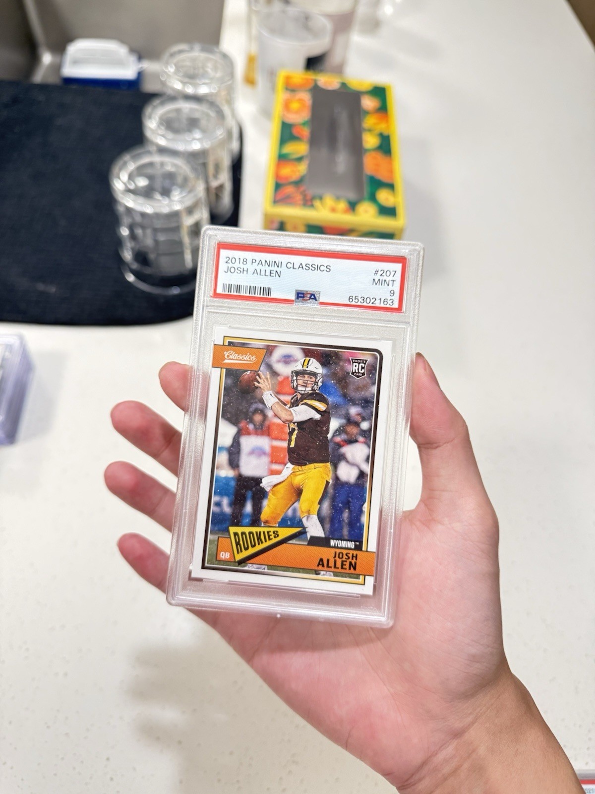 2018 Panini Classics Josh Allen #207 PSA 9