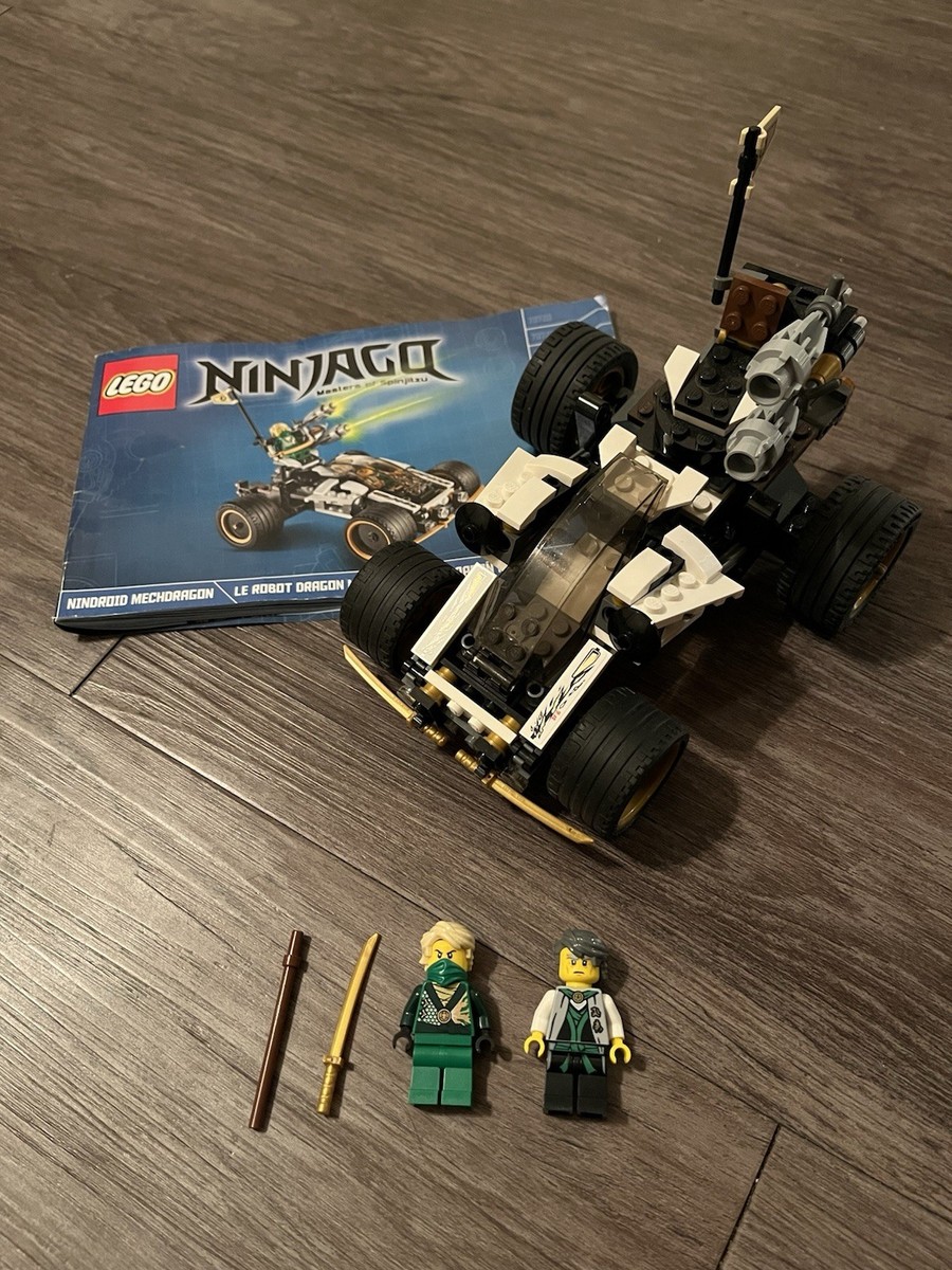 LEGO Ninjago Nindroid Mechdragon 70725 car and minifigures only | eBay
