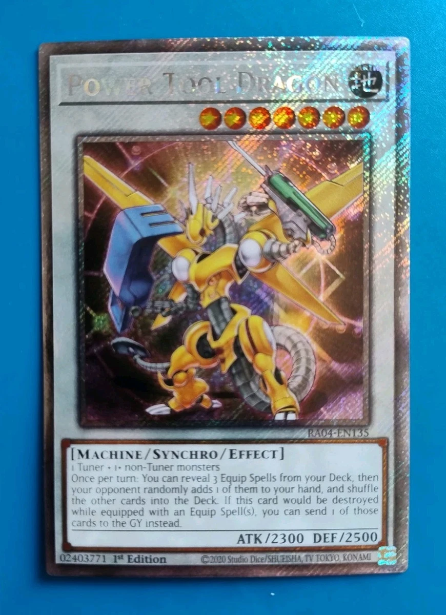 Power Tool Dragon Yu-Gi-Oh! TCG Individual Trading Card Games for