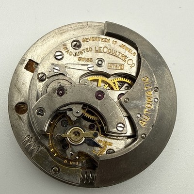 Jaeger LeCoultre Automatic Bumper CAL 476/2  Mens Watch Movement a Good Balance