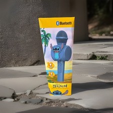 Disney Stitch LED Karaoke Microphone new in box  BLUETOOTH