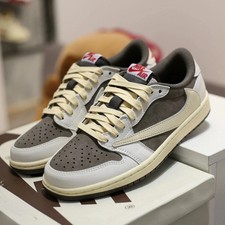 MEN Size US - Travis Sc0tt x Jordan 1 Low OG "Reverse Mocha"