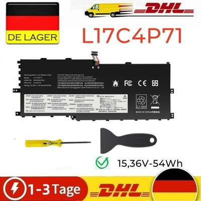 Akku für Lenovo ThinkPad X1 Yoga Gen 3rd 2018 L17C4P71 L17M4P71 01AV47554Wh