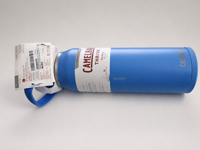 CamelBak Thrive Flip Straw 1 L Sky Blue Edelstahl Thermoflasche 32 oz