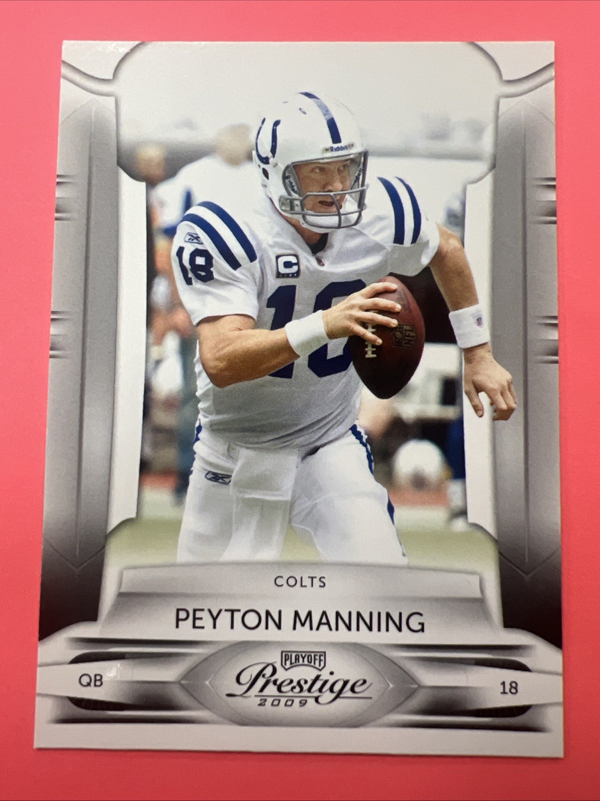 2009 Panini Playoff Prestige - PEYTON MANNING #42 - Indianapolis Colts