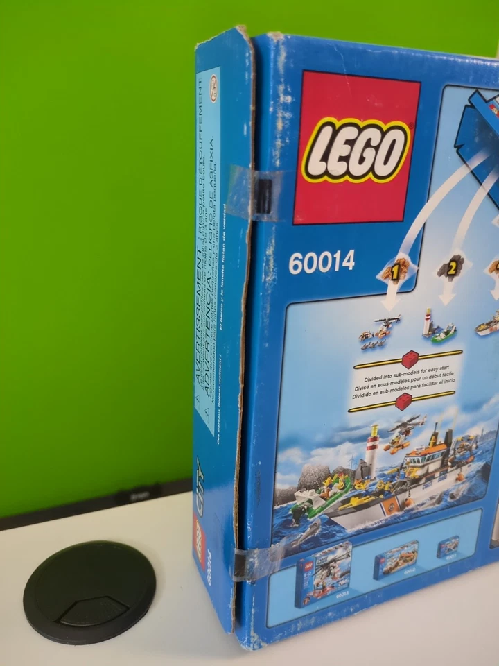 Lego Town: City: Coast Guard: Coast Guard Patrol Set 60014 - ¡NUEVO! Foto 3 de 4