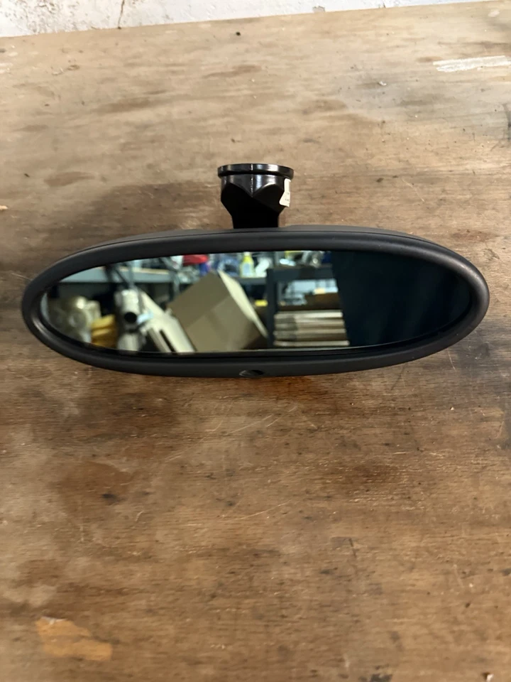 FACTORY OEM 2005 - 2013 MINI COOPER AUTO DIM REAR VIEW MIRROR COMPASS - Image 2 of 4