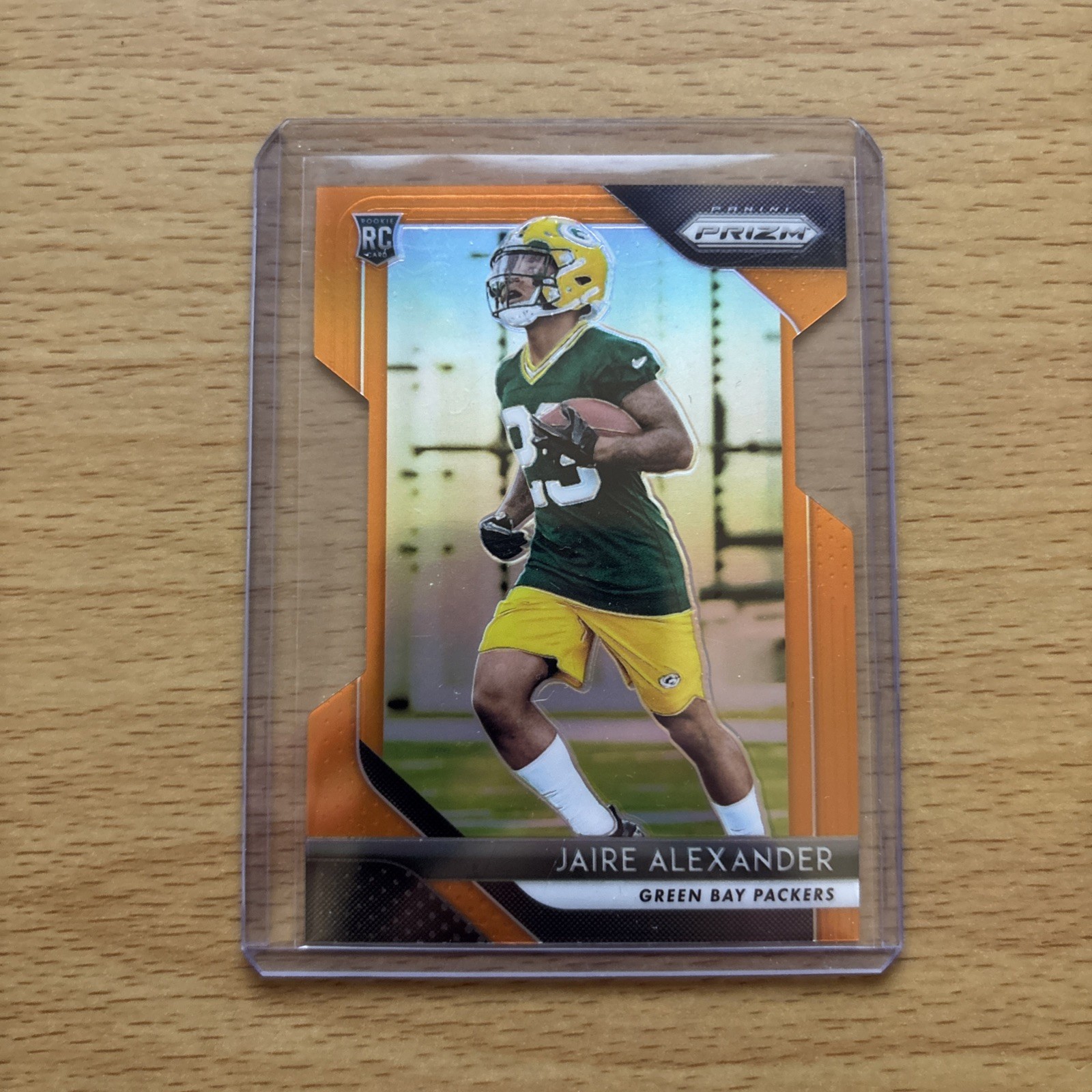 2018 Panini Prizm - Rookie Jaire Alexander #249 Orange Prizm /249 (RC)