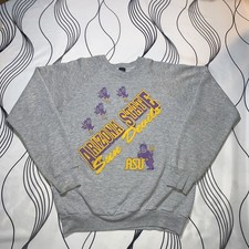Vintage Arizona State Sun Devils Crewneck Sweatshirt Size XL Screen Stars
