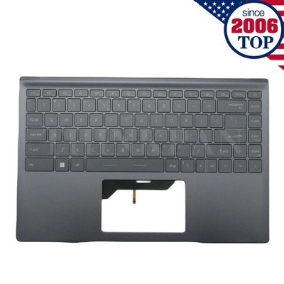 New For MSI Modern 14 M14 MS-14D1 14D2 14'' Laptop Palmrest Keyboard Blue