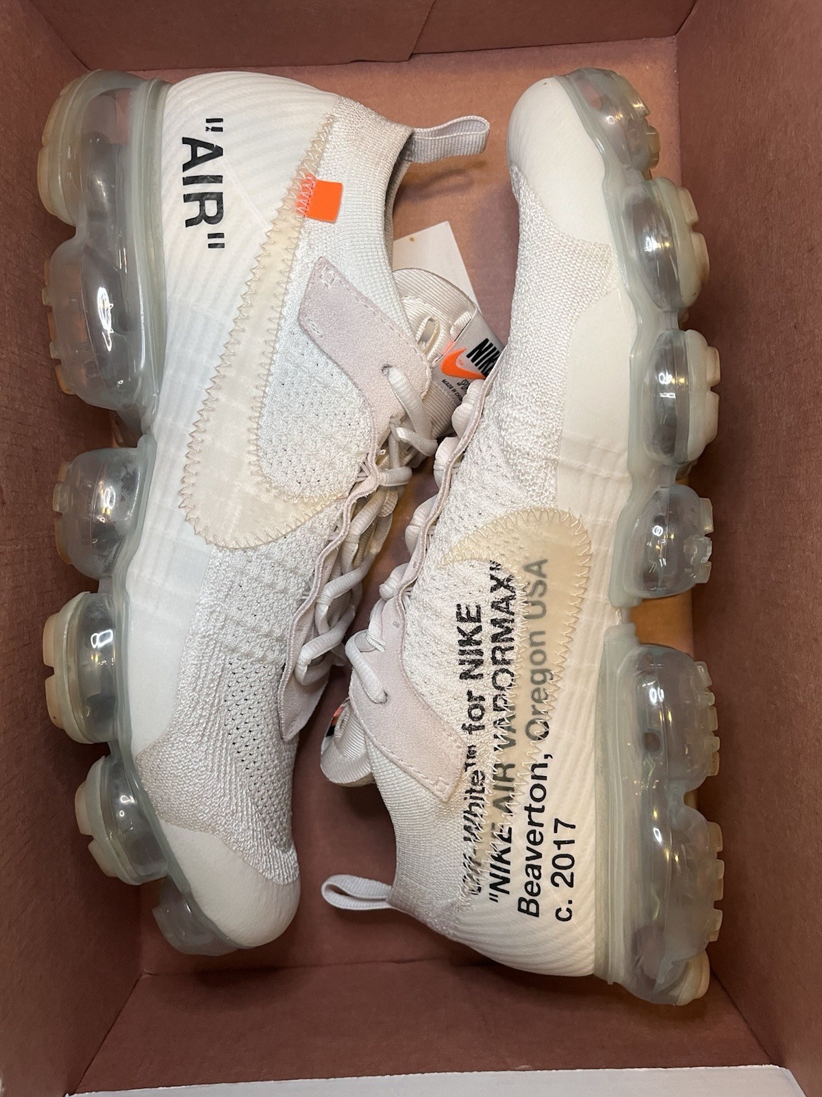 OFF WHITE X NIKE nike off white x air vapormax parte 2