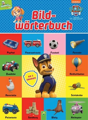 Paw Patrol Bild-Wörterbuch Toggolino Bilderbuch Kinderbuch ab 3 Jahren Chase