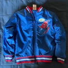 Disney Marvel Spiderman Varsity Bomber Full Zip Jacket Little Kids Size 6