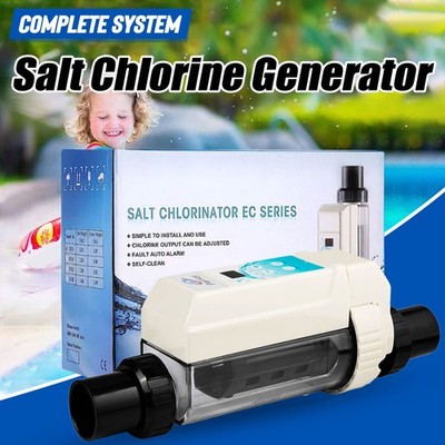 2025 26000 Gallon Pool Chlorine Generator Complete Salt Water Chlorinator System