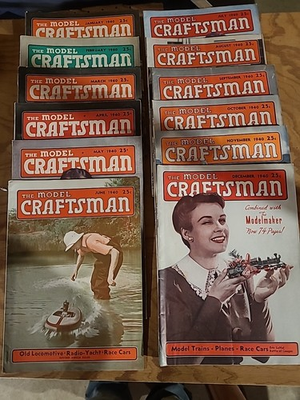 #ad #ad 14 1940 The Model Craftsman Magazines $14.00