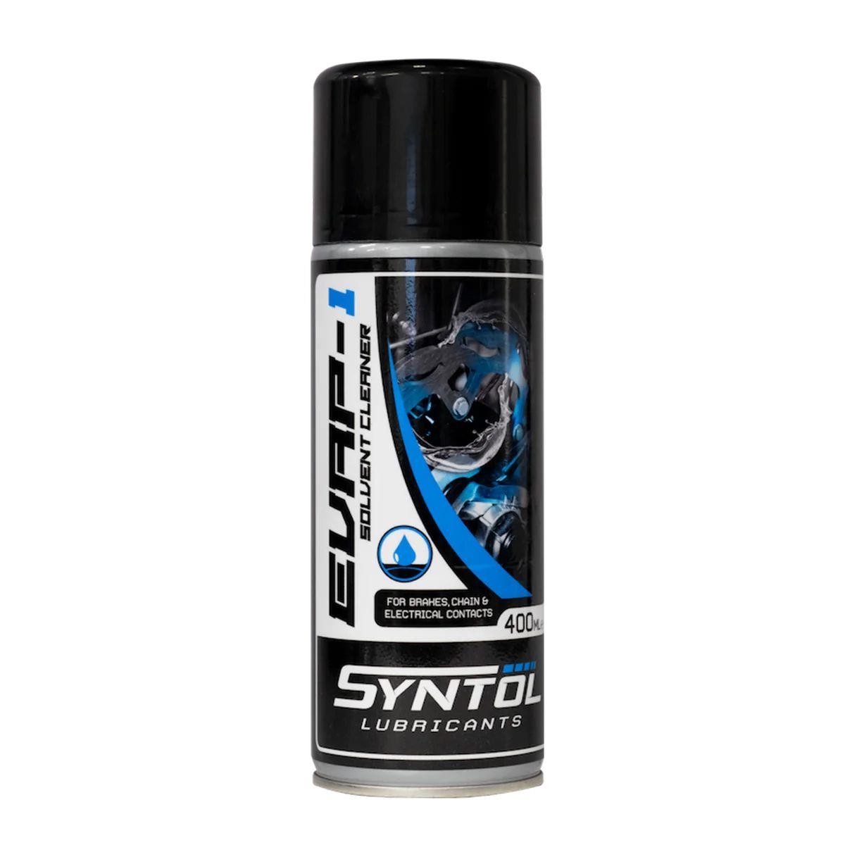 Syntol Evap-1 Motorcycle Solvent Degreaser Aerosol Motorbike Protector 400ml