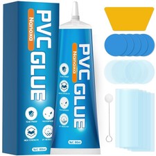 Air Mattress Patch Kit, Heavy Duty Waterproof Vinyl Pool Patch Repair Kit, In...