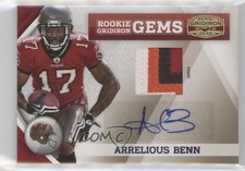 2010 Gridiron Gear Materials Prime Signatures 2/10 Arrelious Benn #264 Auto 0nr3