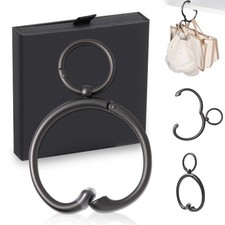 Purse Hook for Table 2-in-1 Anti Slip Purse Hook Table Purse Hook with Gift B...