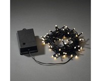 LED Lichterkette Konstsmide 7,9 M 80 Leds Lichtfarbe Warmweiß Batteriebetrieben