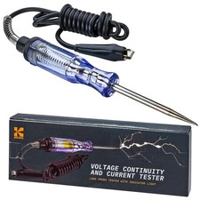 Voltage Continuity & Current Tester - 6-12 V Dc - 24 V Ac - Heavy Duty