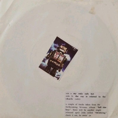 Bivouac-My Only Safe Bet 1995 Limited Edition Promo Vinyl 7'' Single. BIV 1.