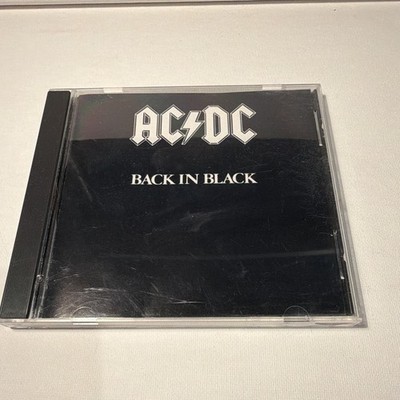 AC/DC   Back In Black CD 1980 BMG Club Edition Hard Rock ATCO Fast, Free Ship