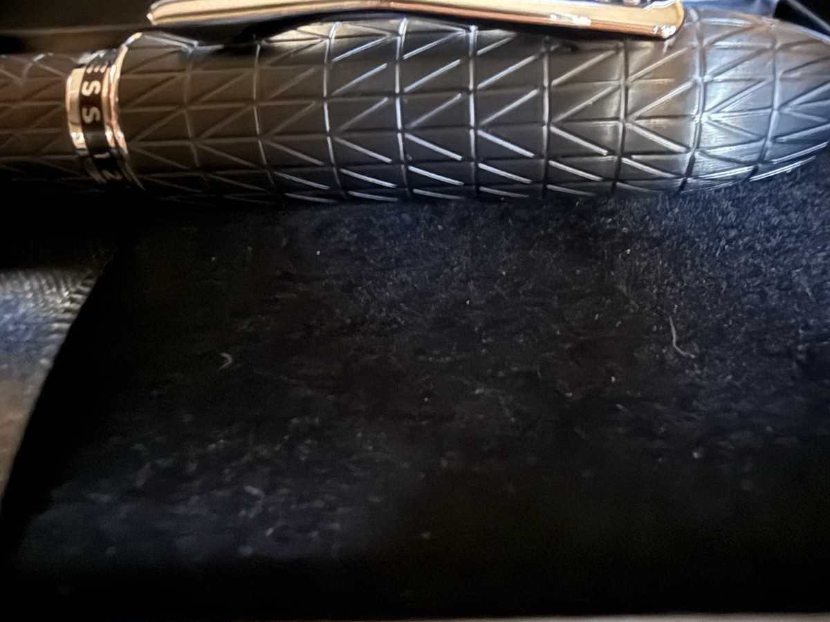 Cross Peerless 125 Tokyo Black Ballpoint Pen, New Rare Collectable