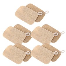 10pcs Natural Loofah, Dishwashing Sponges Dish Scrubber for Washing